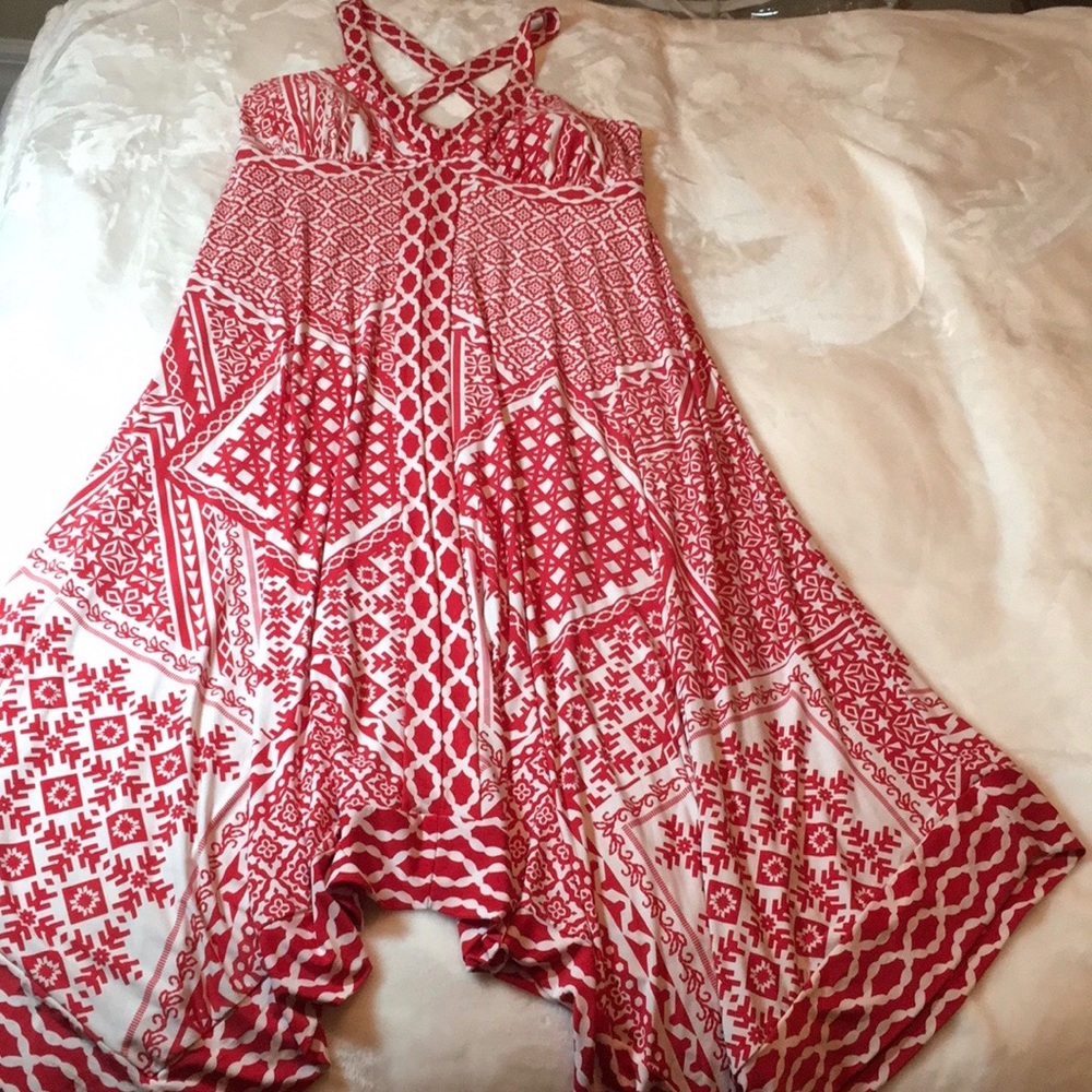 INC Size 10 asymmetrical dress EUC